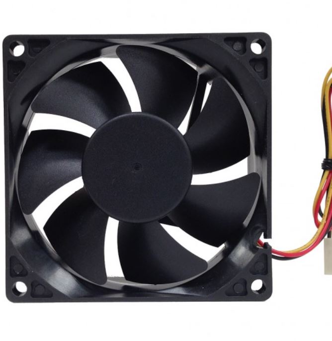 Aywun 80mm TFX Silent PSU Fan - Fan only no Screw for Aywun SQ05 TFX PSU 2500rpm. Mini 2Pin Connector., 80TFXFAN-SPIN