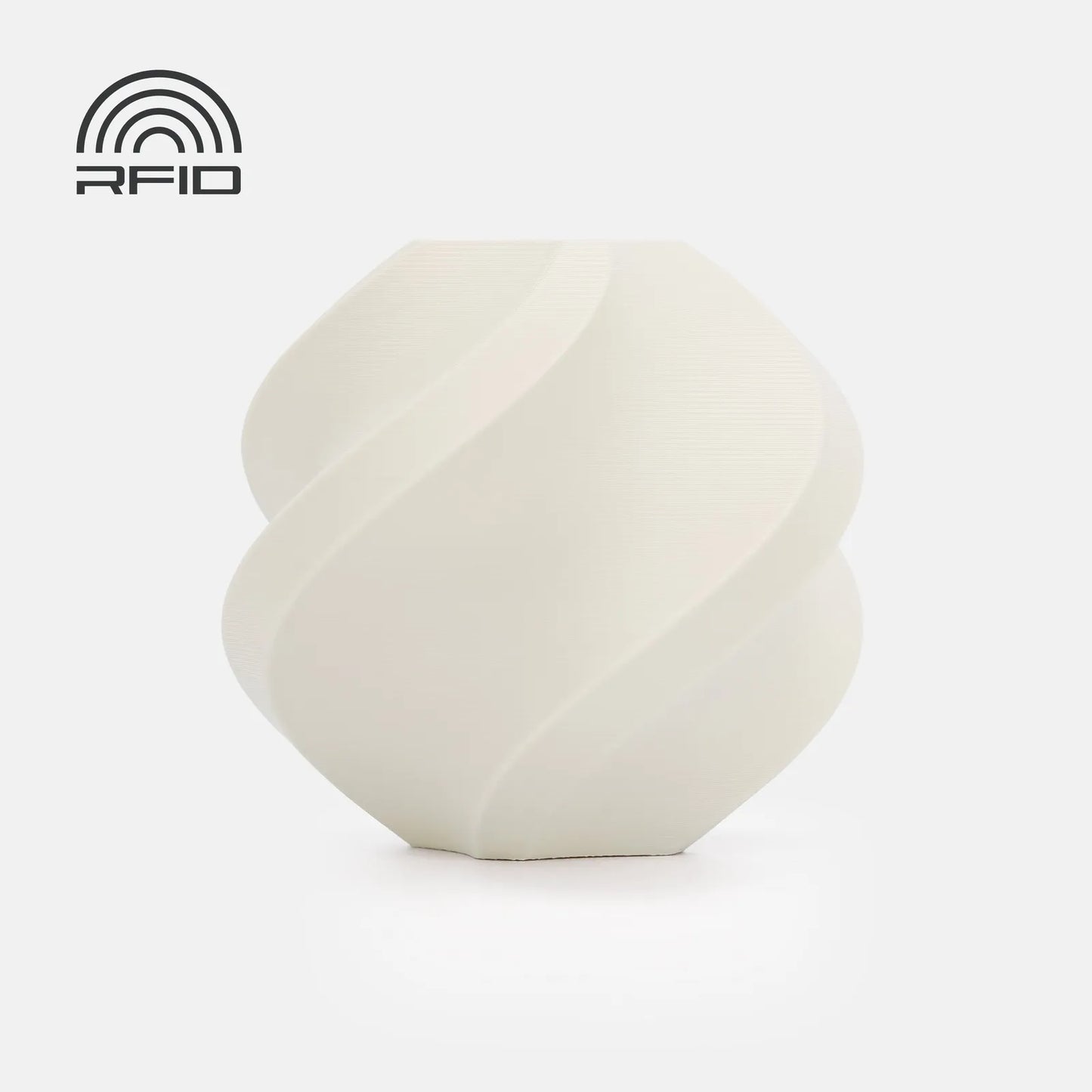 Bambu Lab Filament Refill Only PLA Matte Bone White 11103 1.75mm 1KG