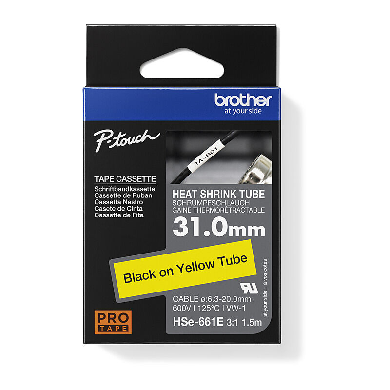 Brother HSe661E Labelling Tape
