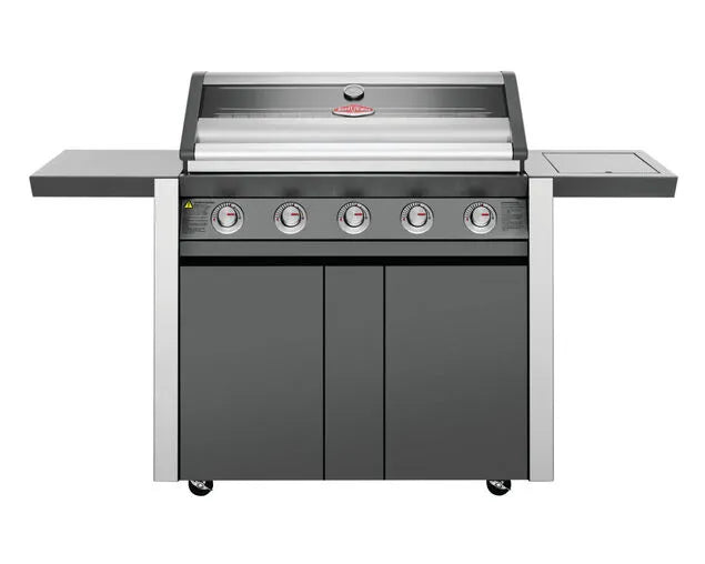 BeefEater 1600 Series 5-Burner BBQ with Side Burner and Trolley Dark - BMG1651DA