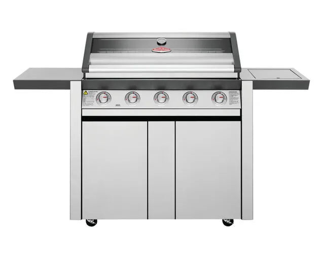 BeefEater 1600 Series 5-Burner BBQ with Side Burner and Trolley Stainless Steel - BMG1651SA