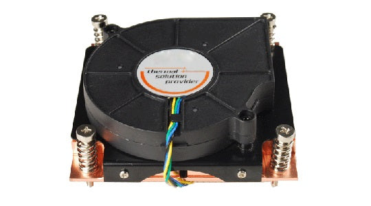TGC Chassis Accessory 1U Universal CPU Active Cooler (Full Copper) for for 1155,1156,1150,1151,1200, TGC-1U-U-A