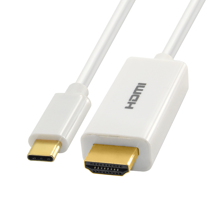 Astrotek USB-C to HDMI 2m Cable - Male to Male Converter Adapter 4K/2K 60Hz for MacBook Pro Air Ipad XPS Samsung Galaxy S21 S20 S10 S9 S8, AT-CMHD-18