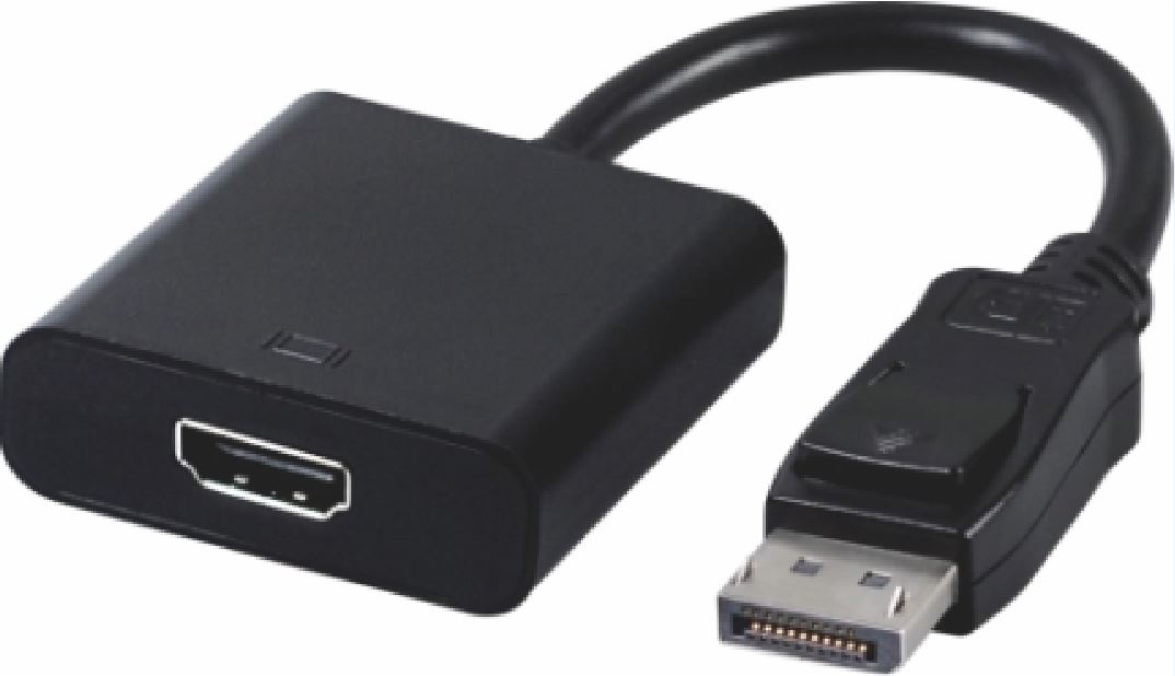 Astrotek DisplayPort DP to HDMI Adapter Converter Cable 20cm - 20 pins Male to Female Active 1080P, AT-DPHDMI-MF-ACTIVE