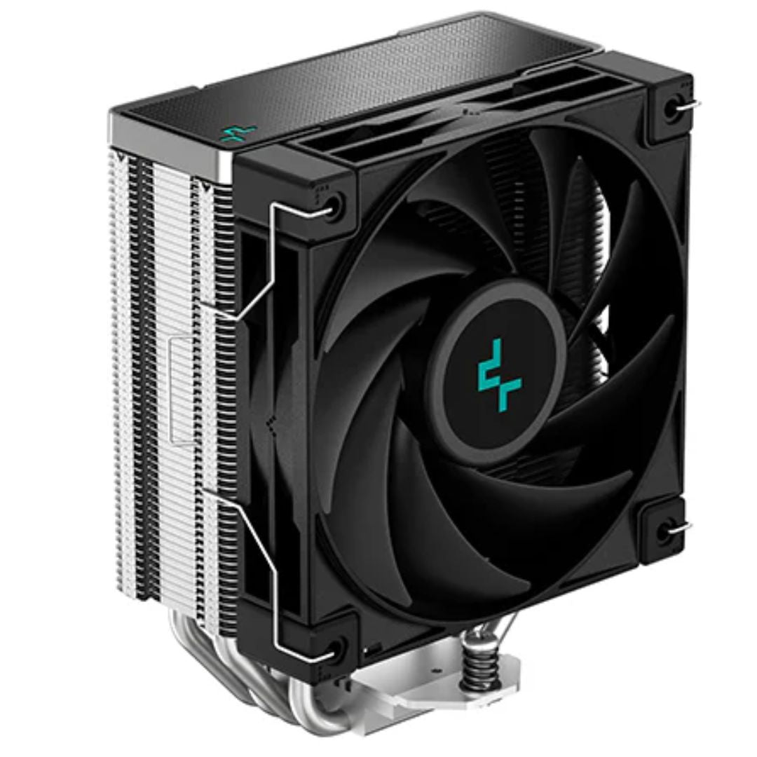 DeepCool AK400 Performance CPU Cooler, 4 Heat Pipe Tower, High-Performance FDB Fan, 220W Heat Dissipation, ILGA1851/1700/1200/115X/AM5/AM4, R-AK400-BKNNMN-G-1