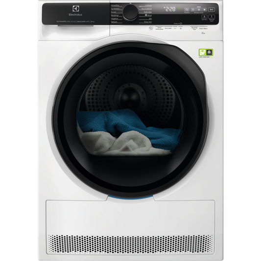 Electrolux 8kg UltimateCare Plus Heat Pump Dryer - White EDH812R7WC