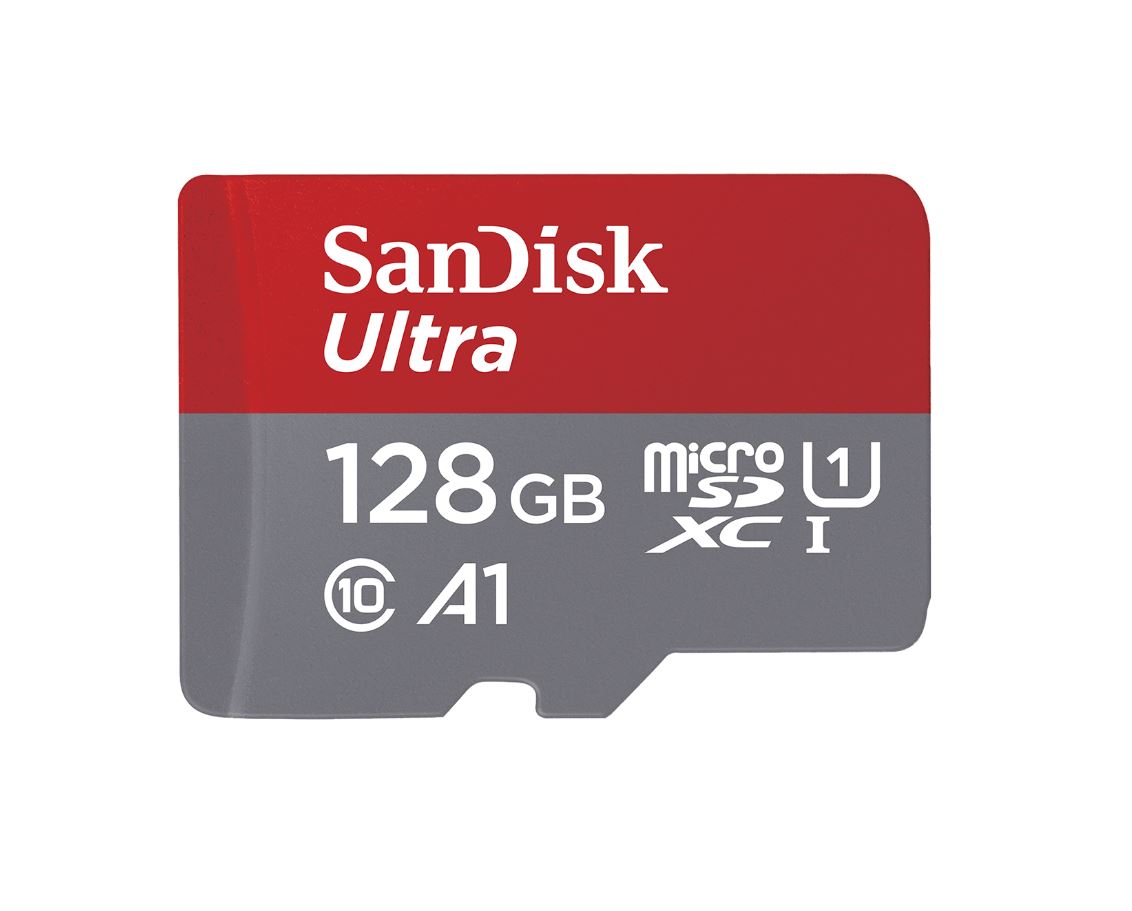 SanDisk Ultra 128GB microSD SDHC SDXC UHS-I Memory Card 140MB/s Class 10 Speed, SDSQUAB-128G-GN6MN