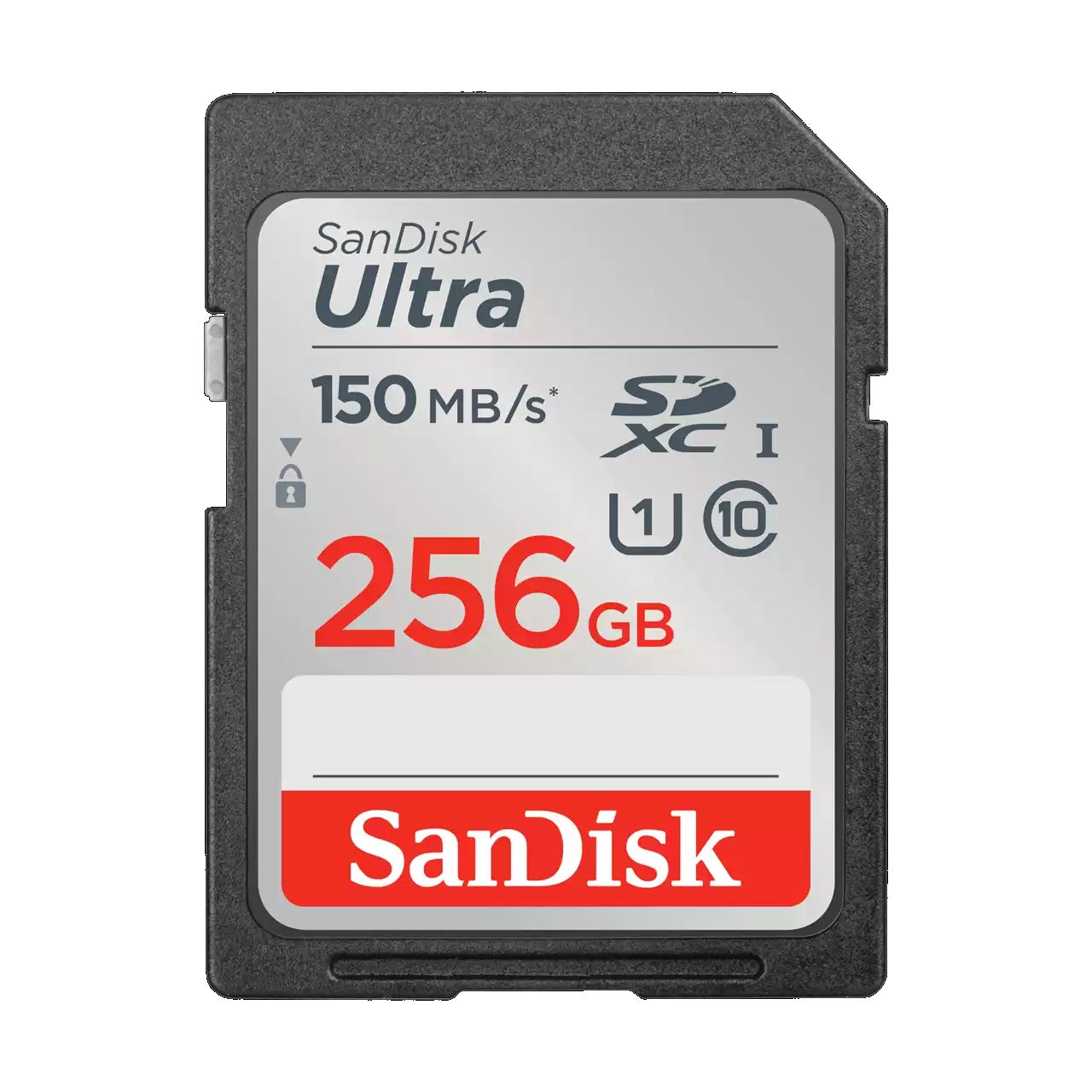 SanDisk Ultra 256GB SDHC SDXC UHS-I Memory Card 150MB/s Full HD Class 10 Speed Shock Proof Temperature Proof Water Proof X-ray Proof Digital Camera, SDSDUNC-256G-GN6IN