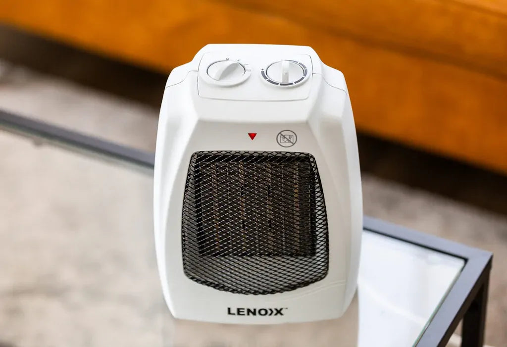 Lenoxx 1500W Ceramic Heater with Thermostat - HC113