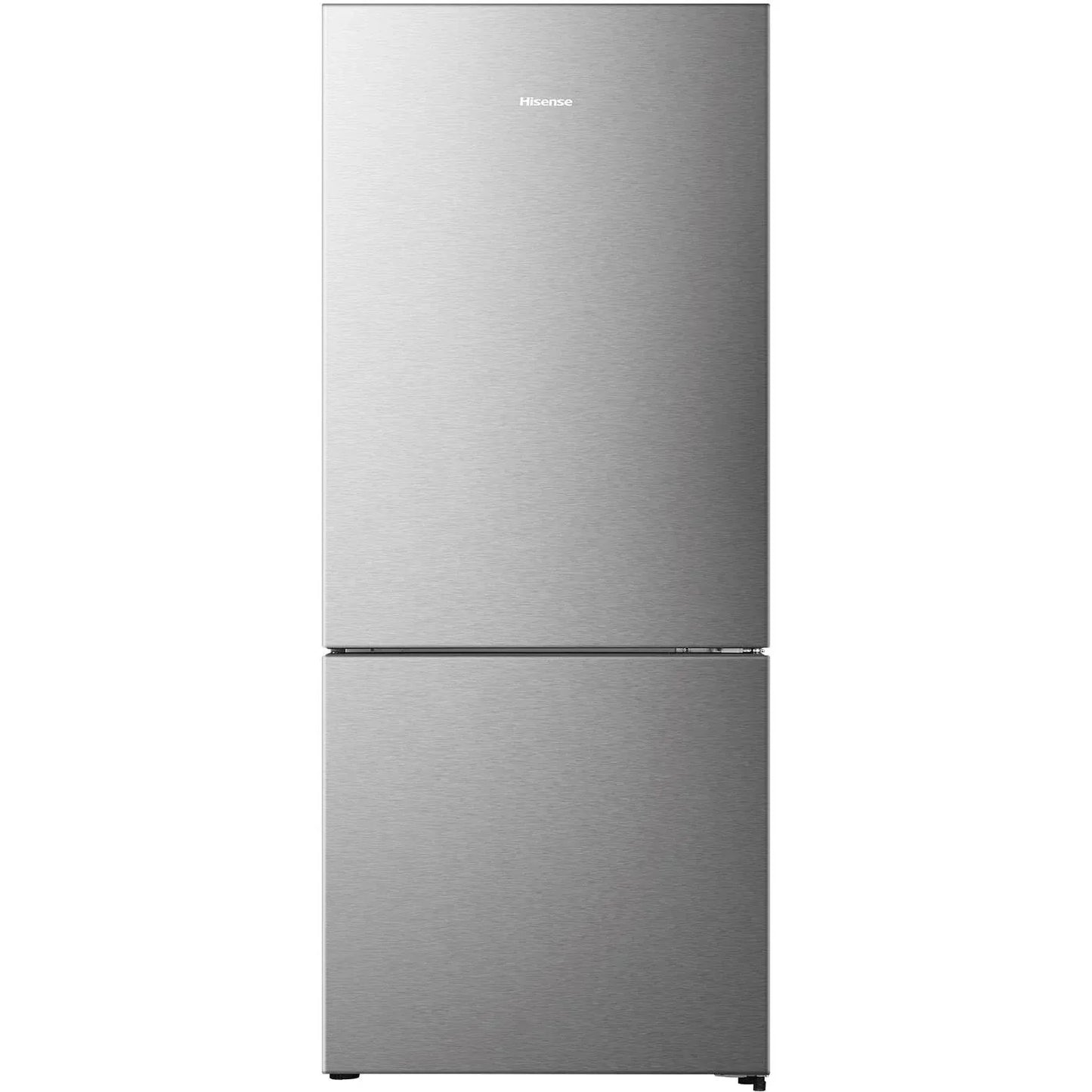 Hisense 417L PureFlat Bottom Mount Fridge - Silver HRBM418S