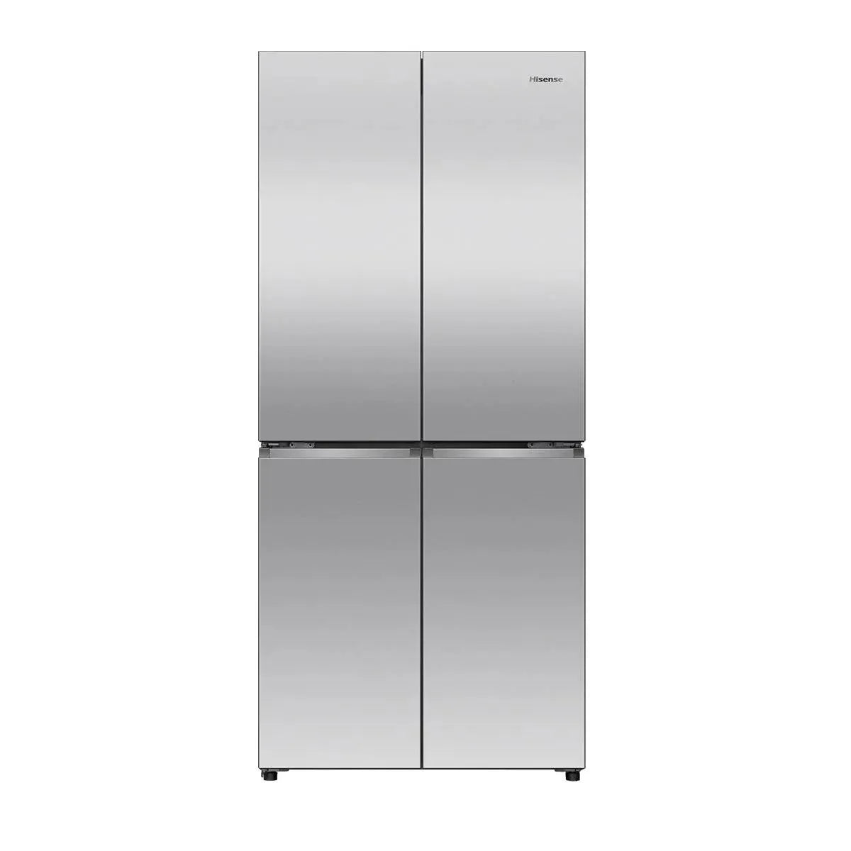 Hisense 483L PureFlat Slim French Door Fridge True Steel - HRCD483TS