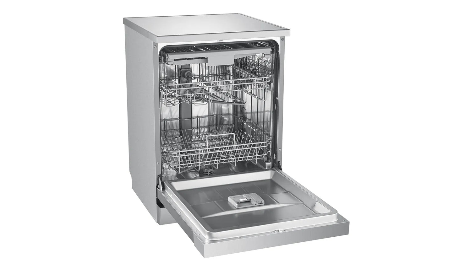 Hisense 60cm 14 Place Setting Freestanding Dishwasher Stainless Steel HSCE14FS