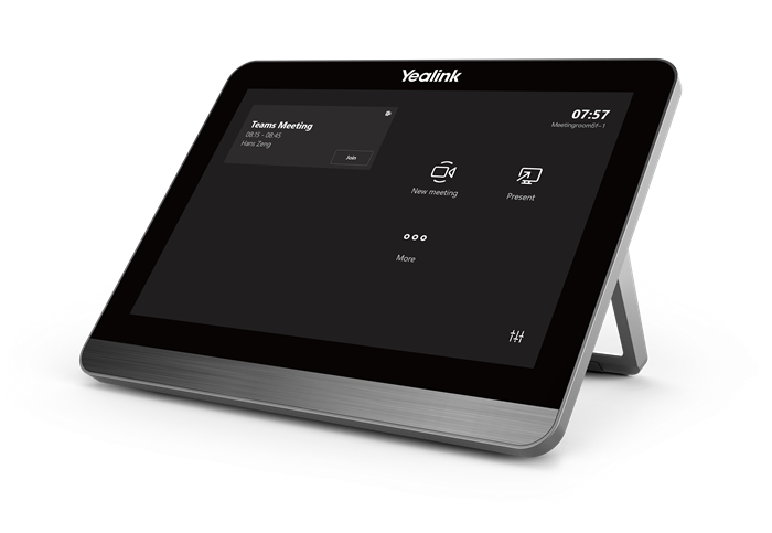 Yealink CTP18 Teams Collaboration Touch Panel, Annotation on Shared Content, Conference Control, Flexible Deployment, 8-Inch Touch Screen, CTP18-STD