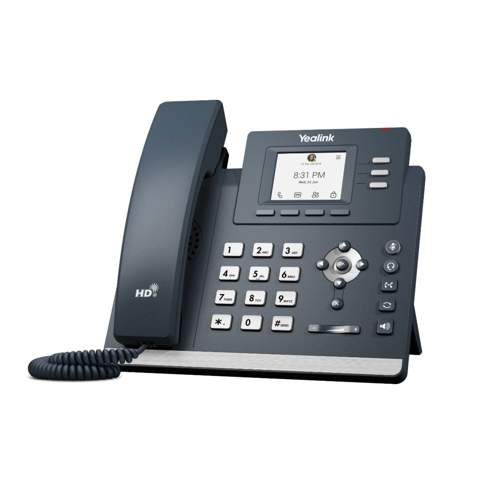 Yealink MP52 E2 Teams IP Phone, Android 13, Entry-level, Teams and Skype Compatible, 2.4-inch NON-touchscreen, HD Audio, Teams button, Supports Office, MP52-TEAMS-E2