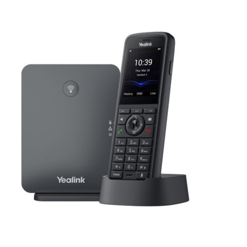 Yealink W79P Pro Ruggedized DECT Handset, FNR, combining W70B with W59R Pro handset, Bluetooth 5.2 connectivity, W79P-PRO