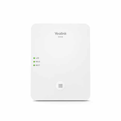 Yealink W80-DM DECT IP Multi-Cell System consists of the DECT Manager W80DM (A W80B - IPY-W80B - is required for this set to work), W80B-DM