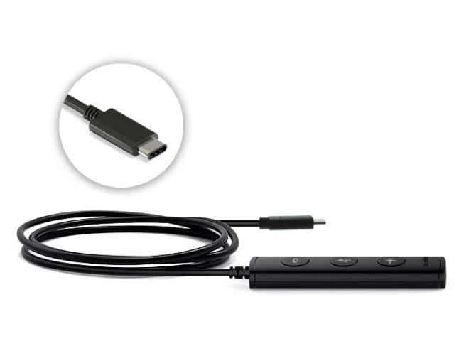 Yealink YHC20UC-USB-C Controller Microsoft Teams button for UH36, USB-C, YHC20-UC-C