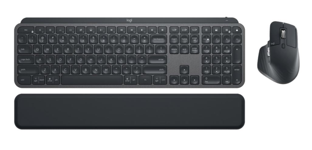 Logitech MX KEYS COMBO FOR BUSINESS | GEN 2 Performance Combo: MX Keys for Business, MX Master 3S for Business and MX Palm Rest, 920-010937