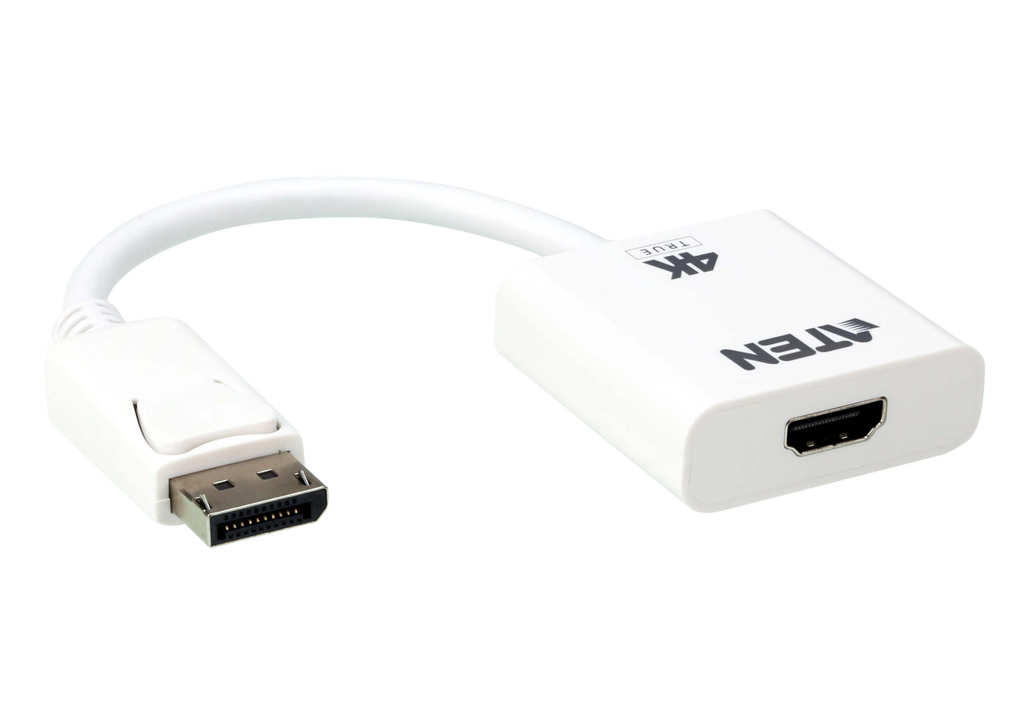 Aten VanCryst VC986B DisplayPort to True 4K HDMI Active Adapter. Supports Audio and AMD Eyefinity Technology for Multi-Screen setup, VC986B-AT