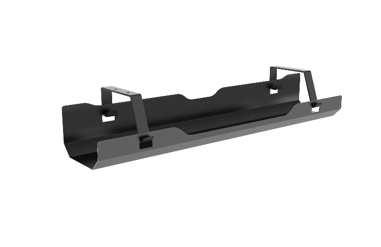 Brateck Under-Desk Cable Management Tray - Dimensions:600x135x108mm - Black, CC11-4-B