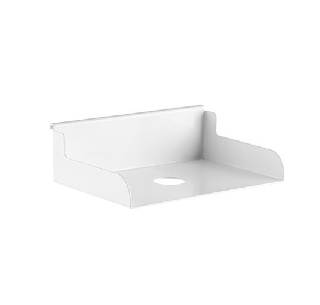 Brateck File Holder, Weight Capacity 3kg-Matte White, 180x120x55mm, Weight Capacity: 3kg (6.6lbs )(LS), SW03-10