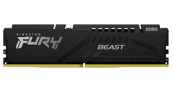 Kingston 32GB (1x32GB) DDR5 UDIMM 5600MT/s CL36 FURY Beast Black EXPO Memory Desktop, KF556C36BBE-32