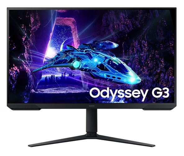 Samsung 32' S30D Odyssey Gaming Monitor FHD 1920x1080 1ms 16:9 180Hz Tilt HAS Swivel Pivot VESA VA HDMI DP HDCP Free Eye Saver Mode Black 3Y WTY, LS32DG302EEXXY