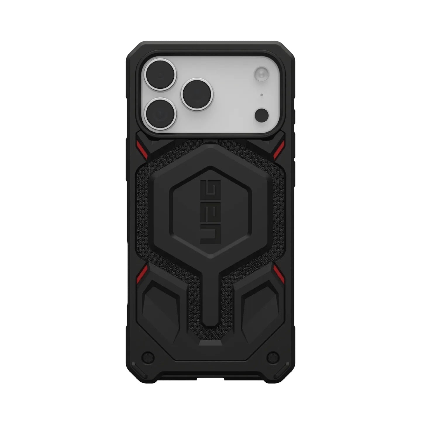 UAG Monarch Pro MagSafe Kevlar Apple iPhone 17 Pro/ iPhone 2026 (6.3') Rugged Case - Kevlar Black (114513113940), Drop Protection, 10 Years Warranty