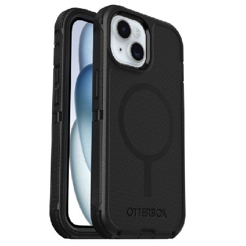 OtterBox Defender MagSafe Apple iPhone 17e / iPhone 16e / iPhone 15 / iPhone 14 / iPhone 13 (6.1') Case Black - No Retail Packaging ,7 Years Warranty, 77-97673