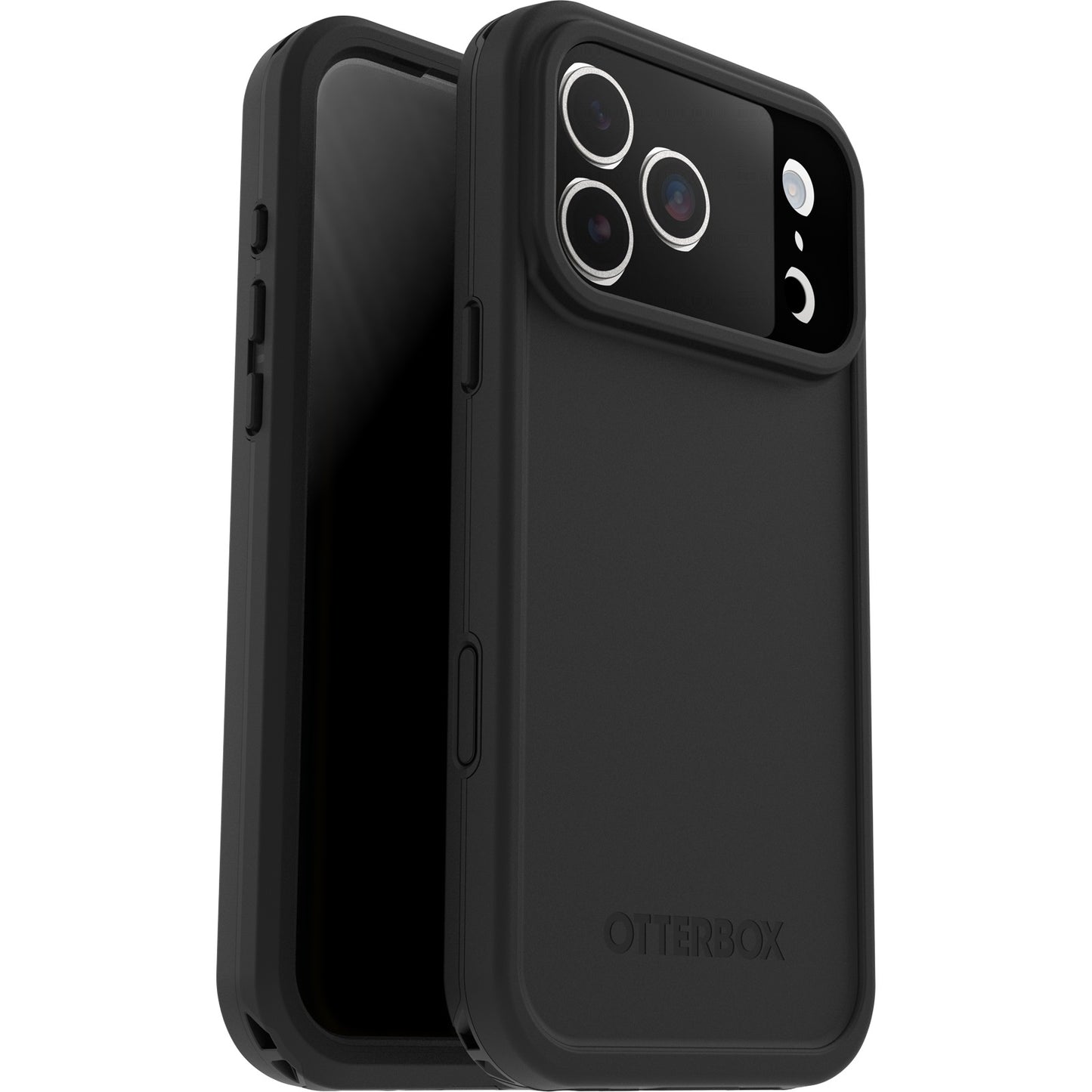 OtterBox Fre MagSafe Apple iPhone 17 Pro Max (6.9') Case Black - (77-99772), DROP+ 5X Military Standard, Camera Control, 7 Years Warranty