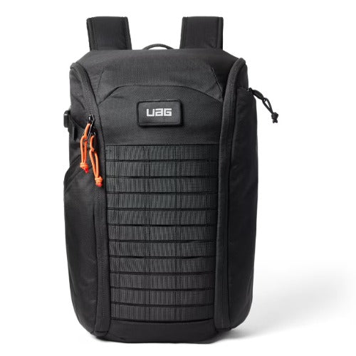 UAG Civilian Backpack 20L - Black/Orange (984174114097), Lightweight, Travel Friendly, Scratch-Resistant, 1 Year Warranty