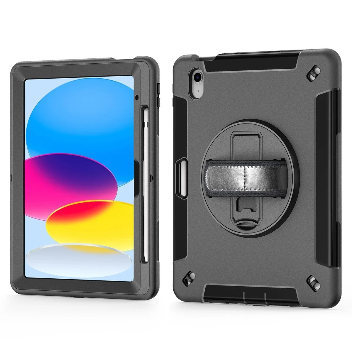 USP Rugged Samsung Galaxy Tab S11 (11') Case - Built-in-Kickstand, Adjustable Hand & Shoulder Strap, Pen Holder, DropProof, 3 Years Warranty, HDTS11