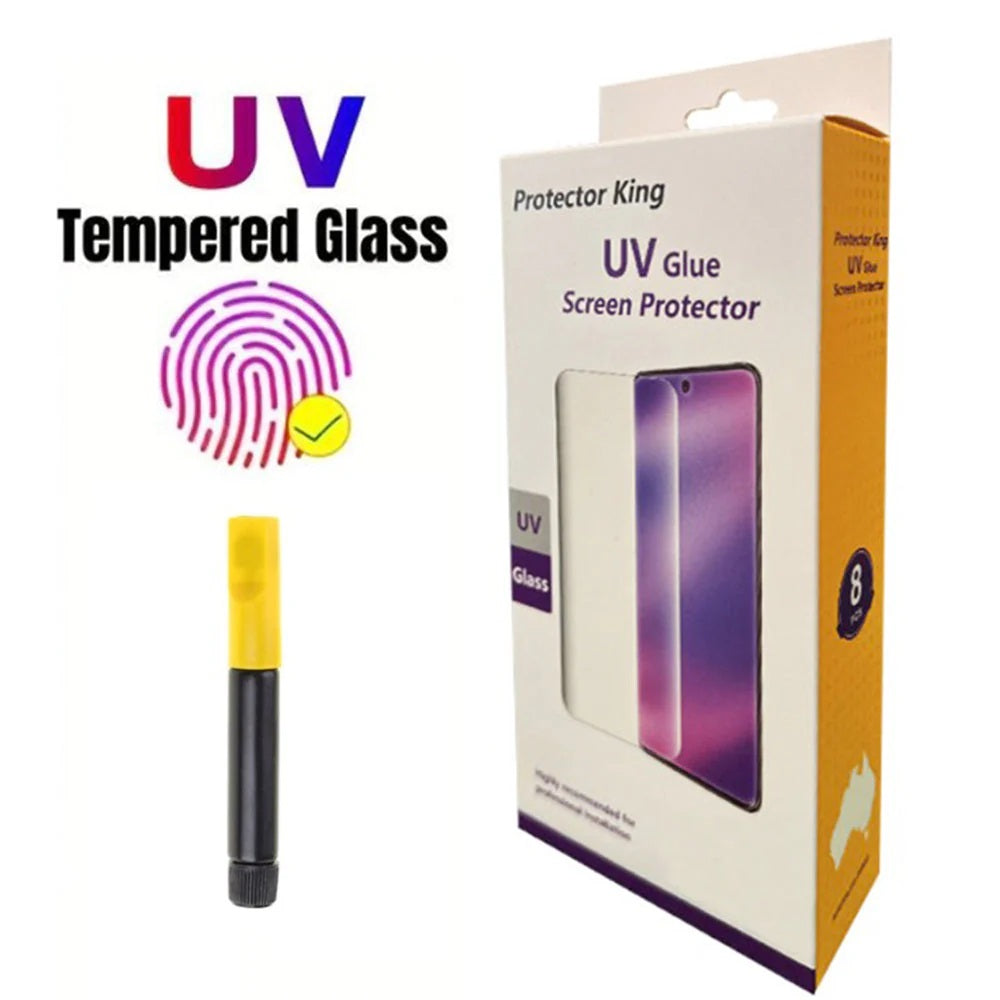 USP Samsung Galaxy S20+ (6.7') UV Tempered Glass Screen Protector - 9H Surface Hardness, Scratch Resistant, Bubble-Free, 3 Years Warranty, SPUS20P