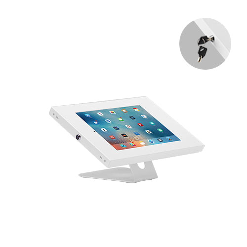 Brateck Anti-Theft Wall-Mounted/Countertop Tablet Holder Fit most 9.7' to 11' tablets( iPad, iPad Air, iPad Pro, - White 343x206x186mm, PAD34-02