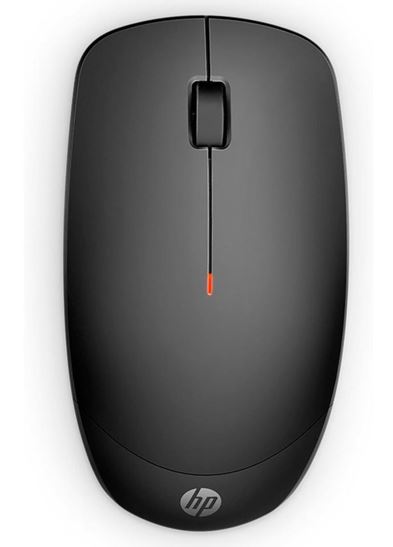 HP 235 Slim USB Optical Wireless Mouse - 2.4GHz 1600DPI 3 Buttons Red Optical Tracking Comfortable Sleek Durable USB Dongle 18 mths battery life, 4E407UT