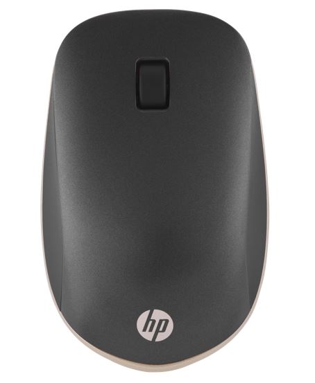 HP 410 Wirelesss Slim Silver Bluetooth 5.0 Mouse 1600 dpi 3 Botton Scroll Wheel Up to 12 months Battery life All Systems Go, 4M0X5AA
