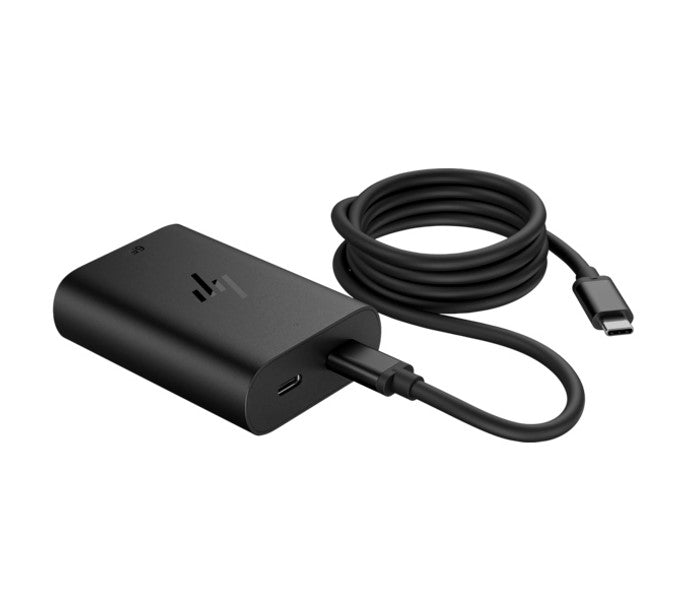 HP 65W GaN USB-C Fast Charger Laptop Travel AC Power Adapter for ProBook 440/450 EliteBook X360/630/640/650/830/840/860 Lightweight 85g w AC Cord, 600Q8AA