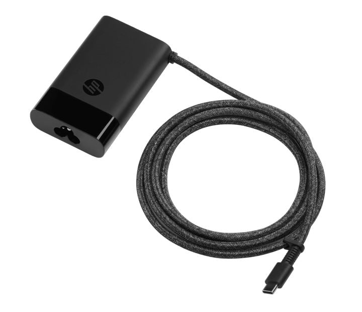 HP 65W USB-C Charger Laptop Travel AC Power Adapter for ProBook 440/450 EliteBook X360/630/640/650/830/840/860 Lightweight 210g with AC Cord, 671R3UT