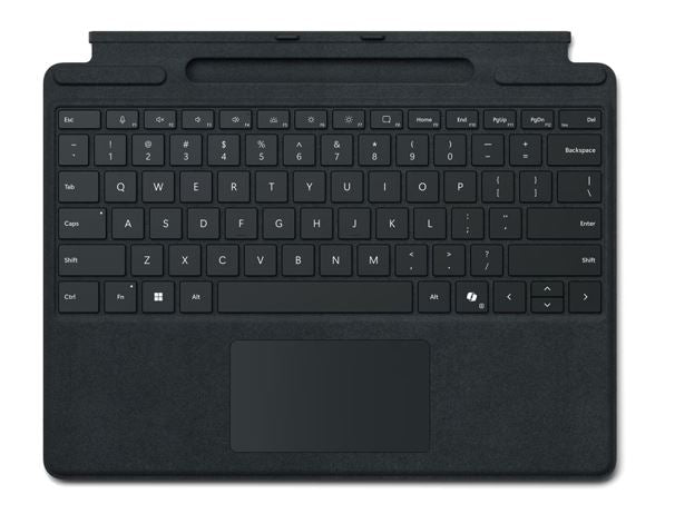 Microsoft Surface Pro Signature Keyboard Black Microsoft Cover port compatible Pro 11 Pro 10 Surface Pro 9 Surface Pro 8 Surface Pro X -No Pen, 8XA-00182