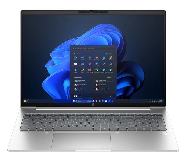HP ProBook 4 G1i 16' WUXGA TOUCH Intel U7-255U 16GB DDR5 512GB SSD Windows 11 PRO 4G-LTE Intel GPU Fingerprint Backlit 1YR OS 1.7kg ~A45SYPT, BP9D2PT