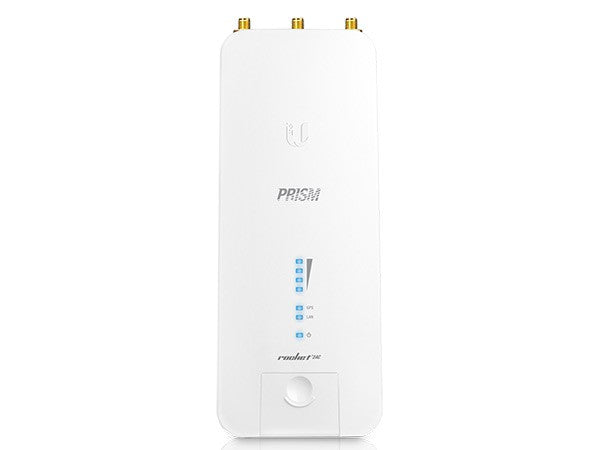 Ubiquiti Rocket 2AC Prism 2GHz Lite airMAX ac BaseStation, 150+ Mbps throughput, Integrated GPS sync,50+ Client Capacity, Dedicated Spectral Analysis, R2AC-PRISM