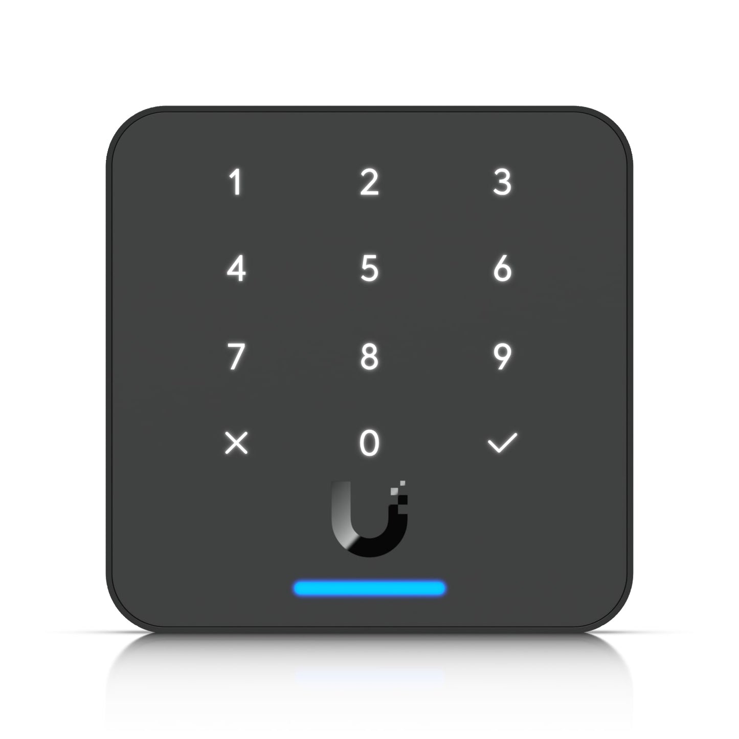 Ubiquiti Reader Flex, Black,Third-generation NFC Card Reader With A Keypad & Apple Touch Pass Support, Outdoor IP55, Power via POE, UA-G3-Flex-B