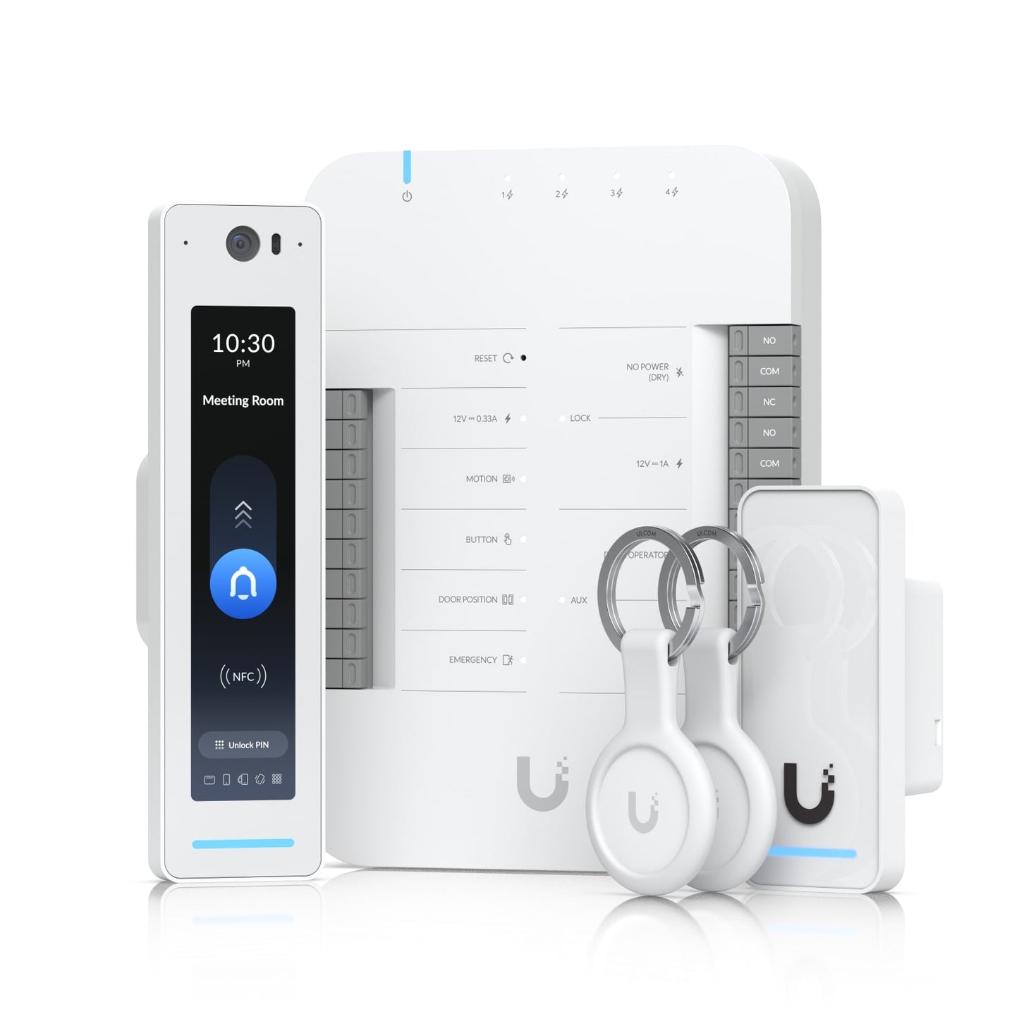 Ubiquiti G3 Starter Kit Pro, Provides Complete Entry &Exit Control For Single Door With 2 Readers &Apple Touch Pass Support, UA-G3-SK-Pro
