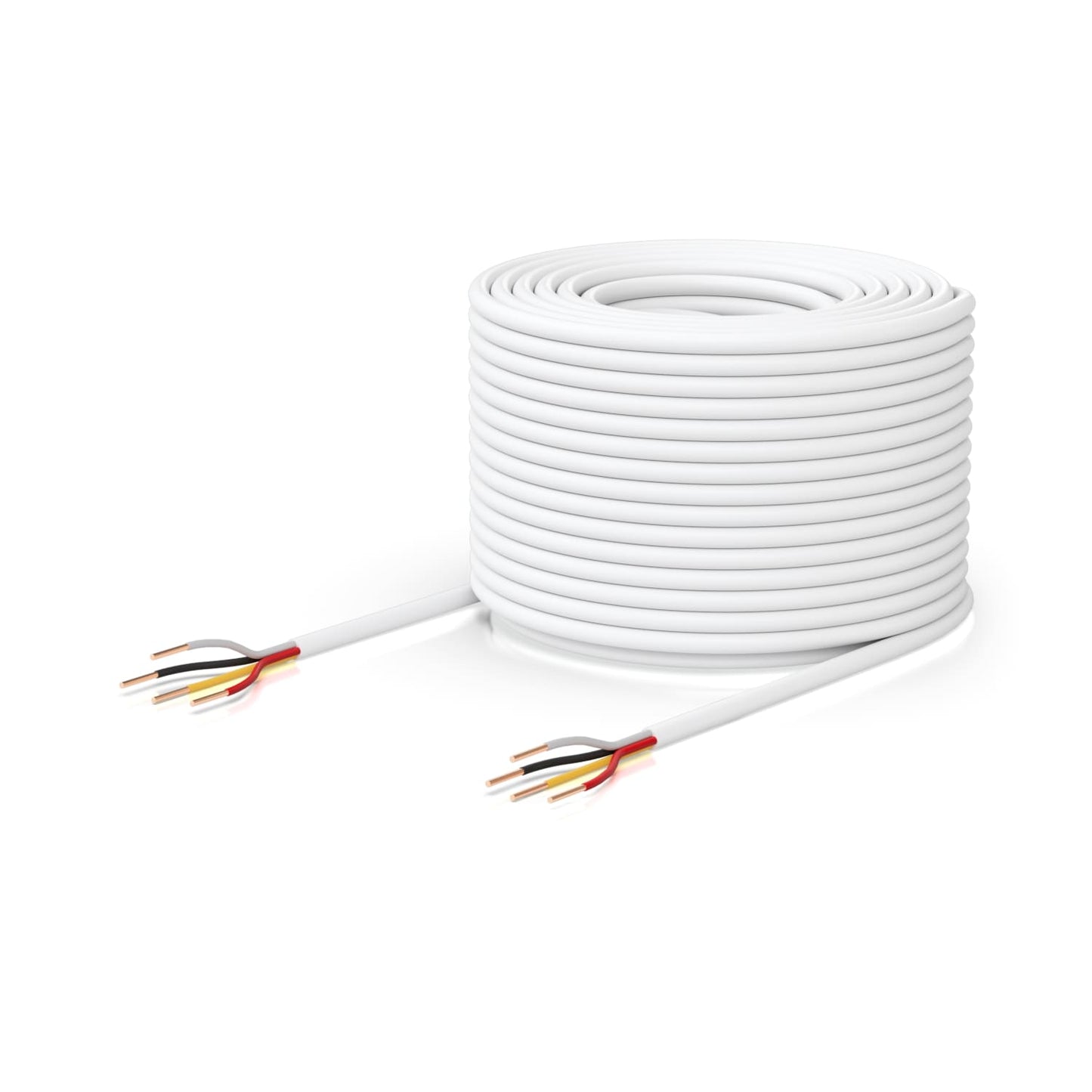 Ubiquiti Door Lock Relay Cable, 500-foot (152.4 m) Spool of Two-pair, low-voltage Cable, 36V DC, Solid bare copper,White, UACC-Cable-DoorLockRelay-2P