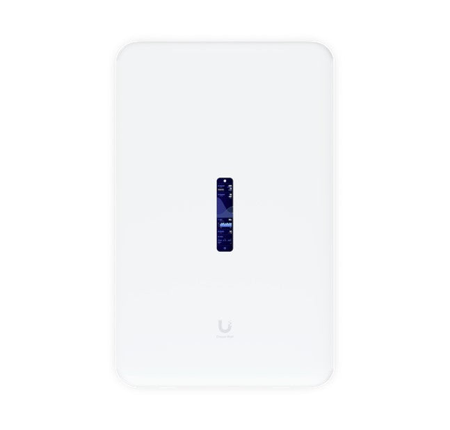 Ubiquiti UniFi Dream Wall, Wall-mountable UniFi Cloud Gateway, Built-in WiFi 6 Access Point, PoE Switching, UniFi OS Console, 3.5+ Gbps, UDW