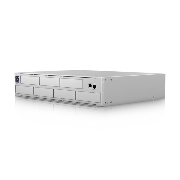 Ubiquiti UniFi Protect Network Video Recorder - 7x 3.5' HD Bays - Unifi Protect Pre Installed - NHU-RPS Compatible, UNVR-PRO