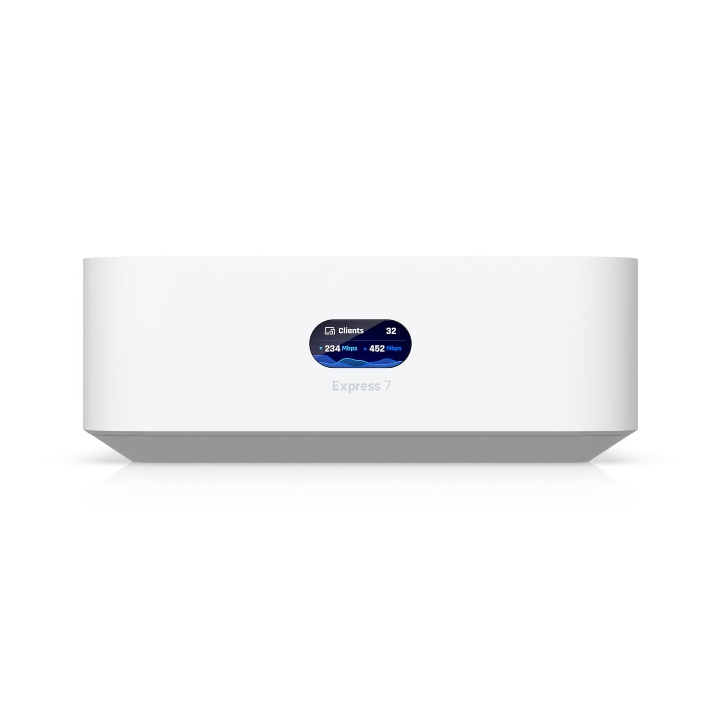 Ubiquiti UniFi Express 7, Mesh-scalable, Super-compact 10G Cloud Gateway, Integrated WiFi 7 With 6 GHz support, 140 m² Coverage, UX7