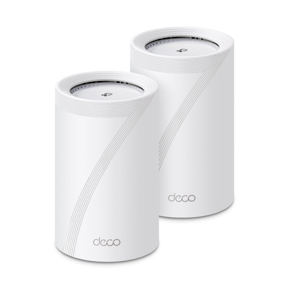 TP-Link Deco BE68 BEBE 14000 Tri-Band Whole Home Mesh Wi-Fi 7 System(2-pack) BE14000, Wi-Fi 7, Tri-Band 6/5/2.4GHz, AI Mesh, 8 antennas, 10G+2.5G LAN, Deco BE68(2-pack)