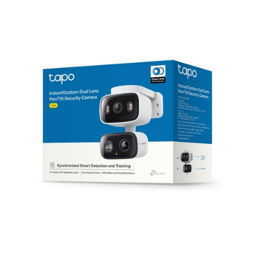 TP-Link TC34 Indoor/Outdoor Dual Lens Pan/Tilt Security Camera