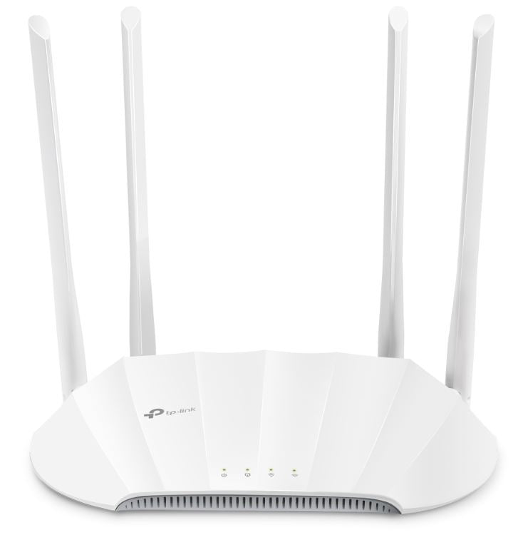 TP-Link TL-WA1801 AX1800 Gigabit Wi-Fi 6 Access Point, 574 Mbps at 2.4 GHz + 1201 Mbps at 5 GHz, 4x Fixed Antennas, 1x Gigabit Port, 1024-QAM
